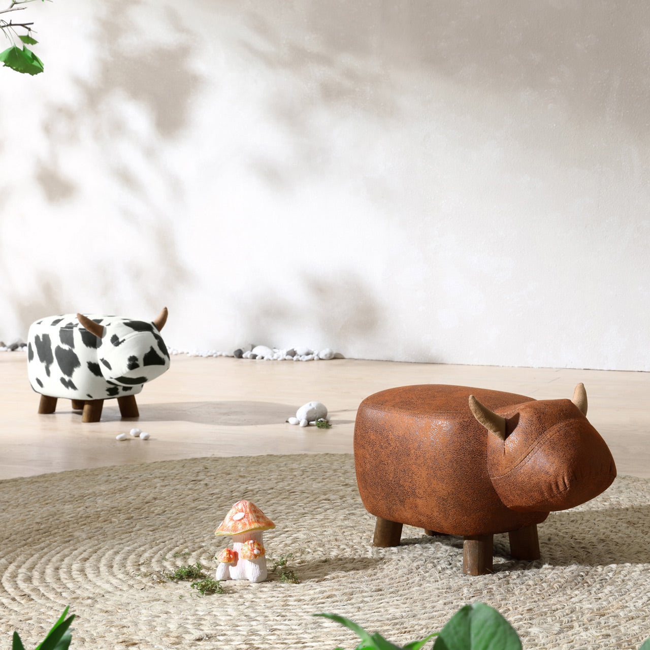 undefeatable bull kids brown stool all 3