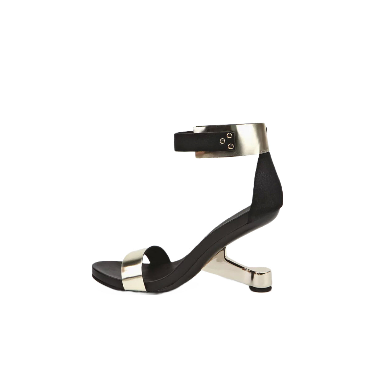 unico leather sandals all gold 1