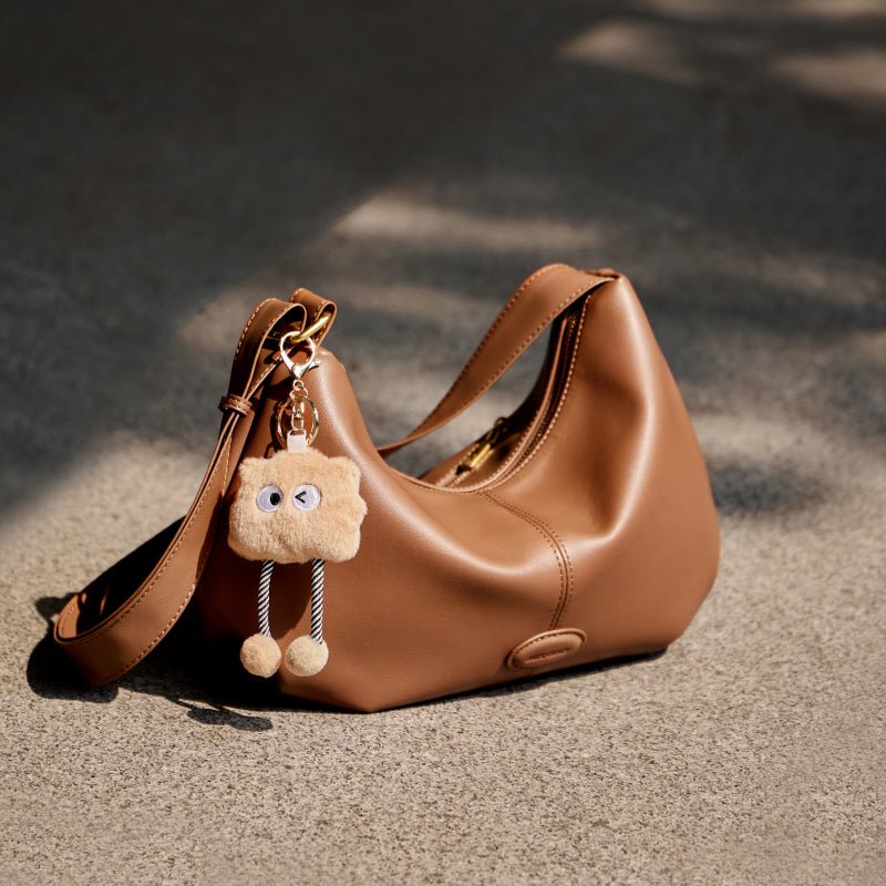 Uptown Soft Leather Hobo Shoulder Crossbody Bag