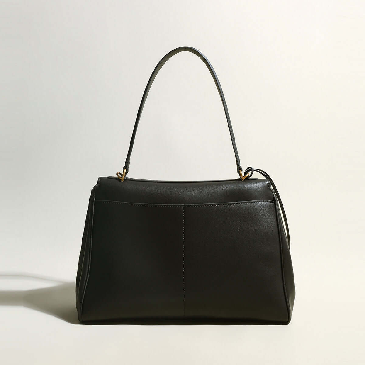 utilitarian black satchel all black 3