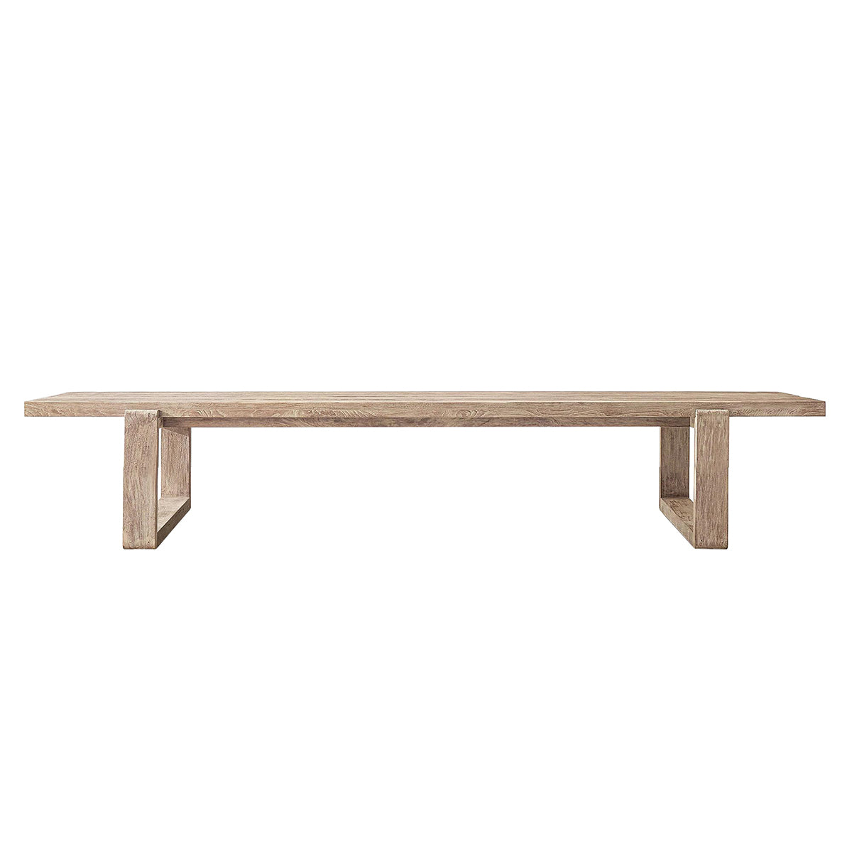 valan teak garden bench 2.4m mocha 3