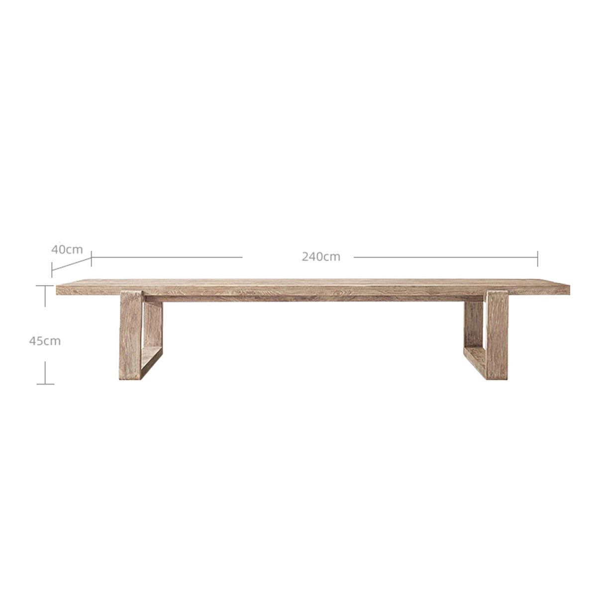 valan teak garden bench 2.4m mocha 4