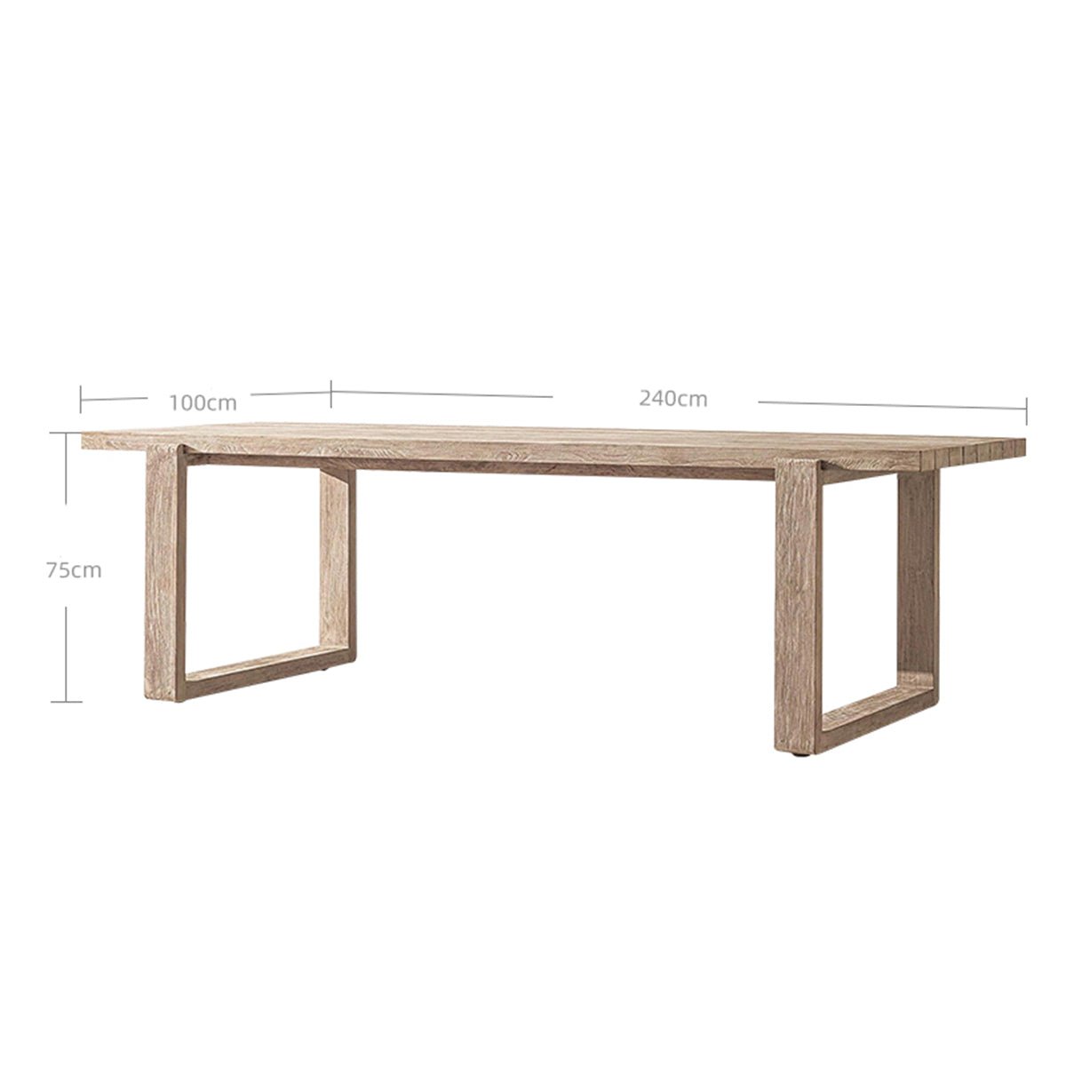 Valan Teak Long Table - 0cm