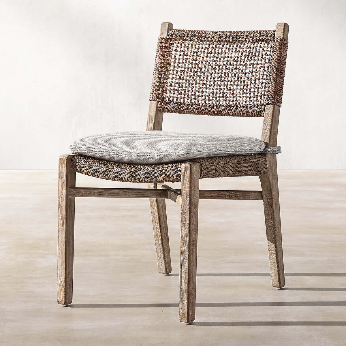 valan teak woven chair all 2