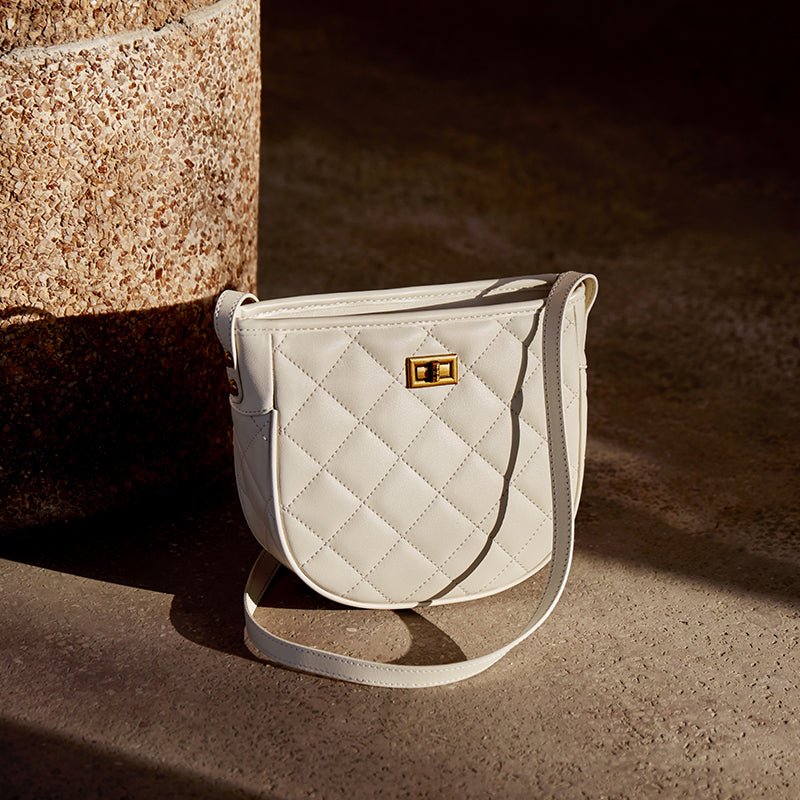 Vault Quilted Leather Crossbody Shoulder Bag