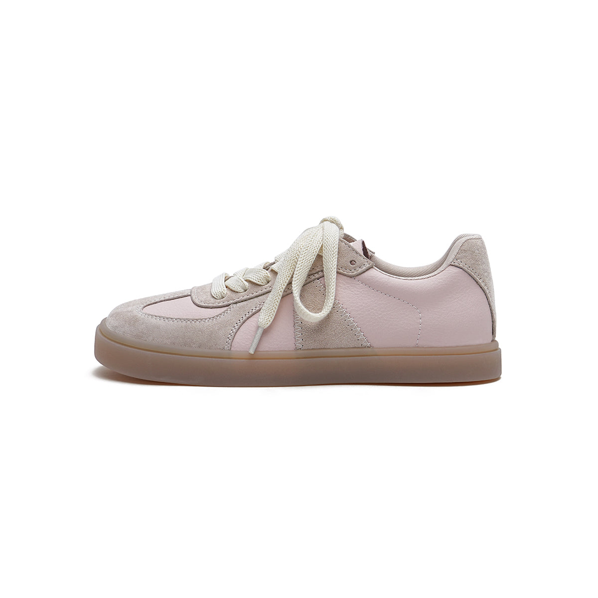 versatile lightweight flat casual sneakers all pink 1