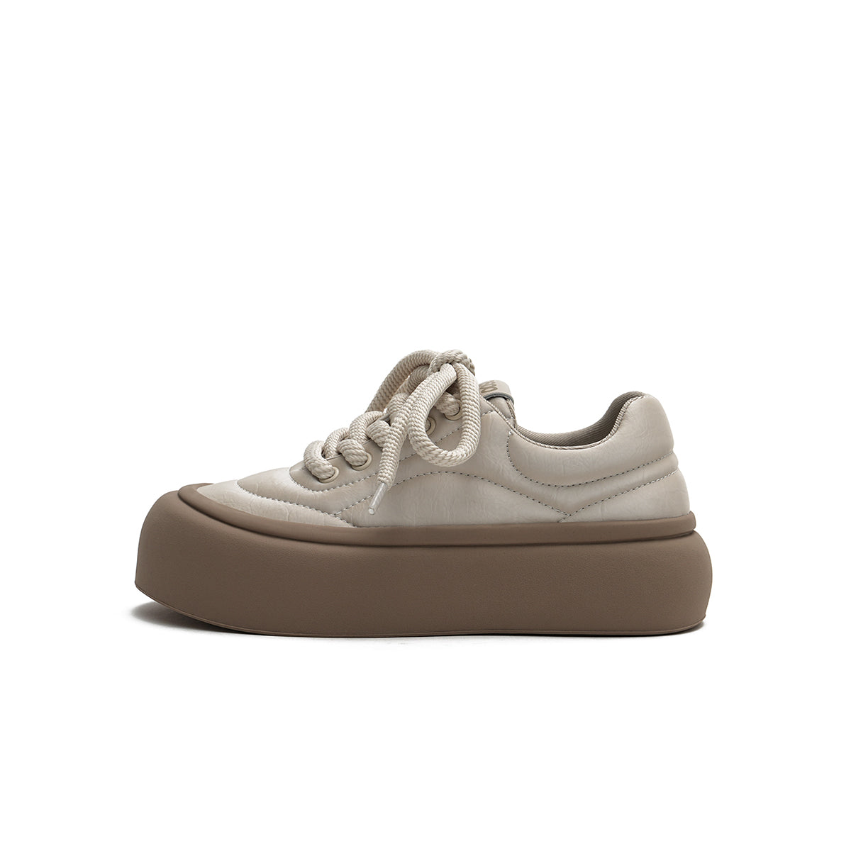 versatile platform casual sneakers all champagne 1