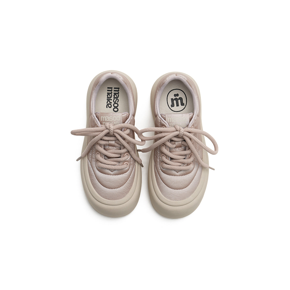 versatile platform casual sneakers all rose gold 5