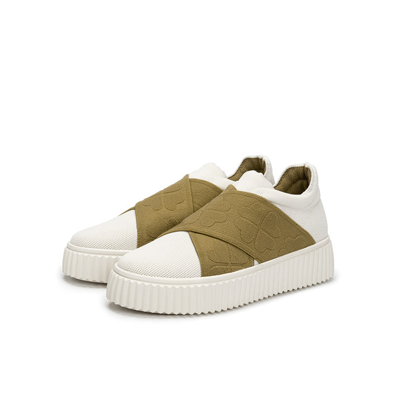 versatile thick soled breathable casual sneakers all avocado 2