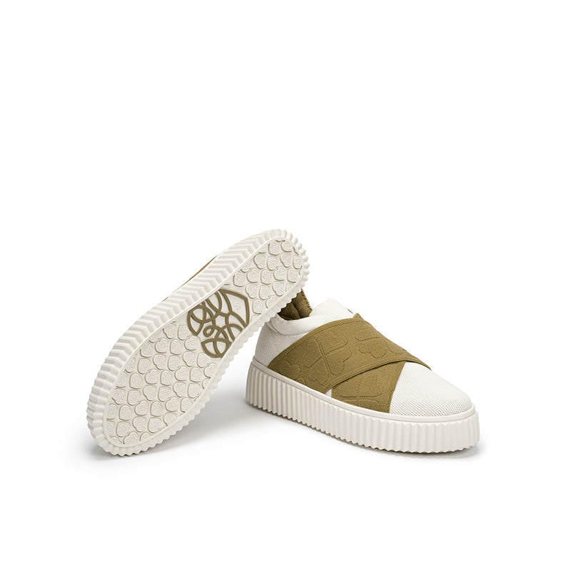 versatile thick soled breathable casual sneakers all avocado 4