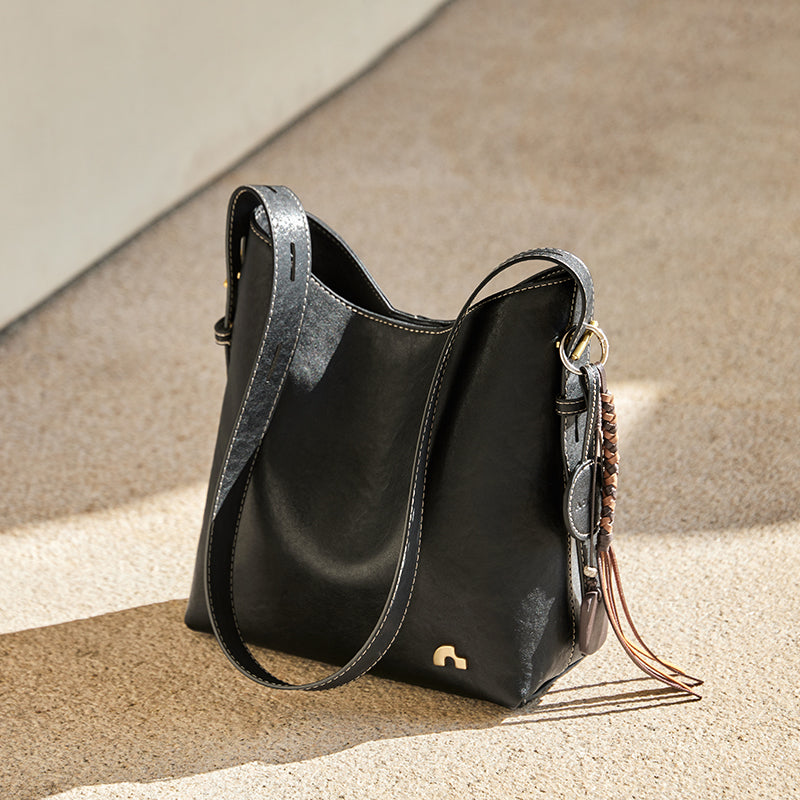 Vintage Leather Large Capacity Tote Bag