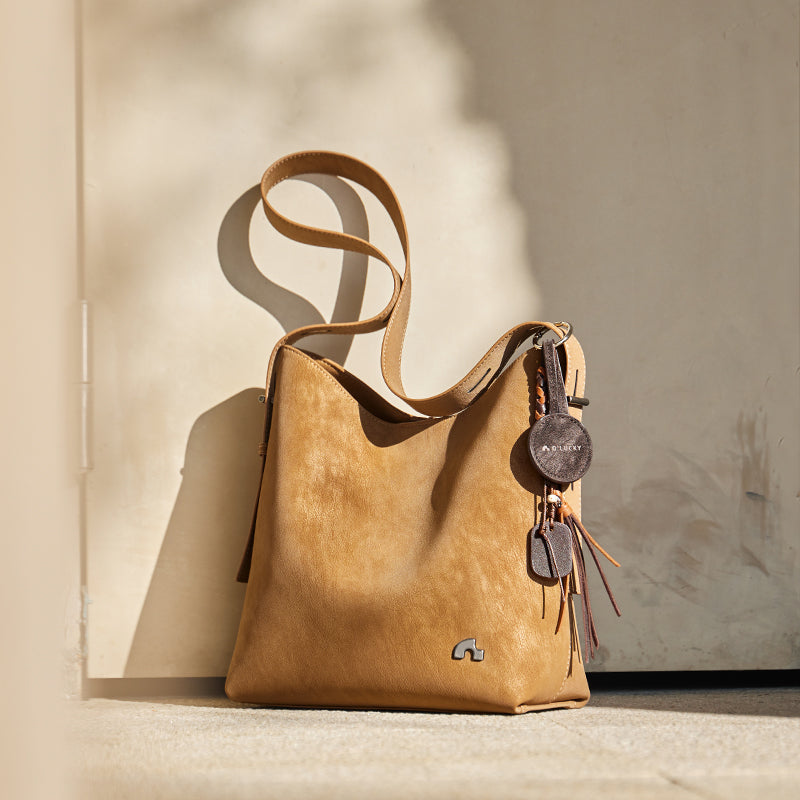Vintage Leather Large Capacity Tote Bag