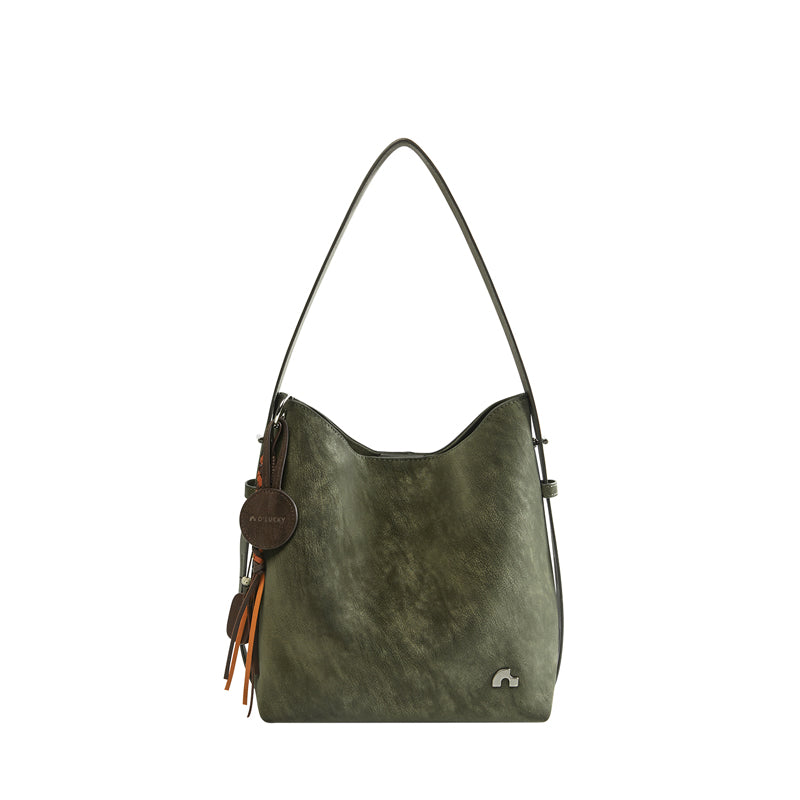 Vintage Leather Large Capacity Tote Bag