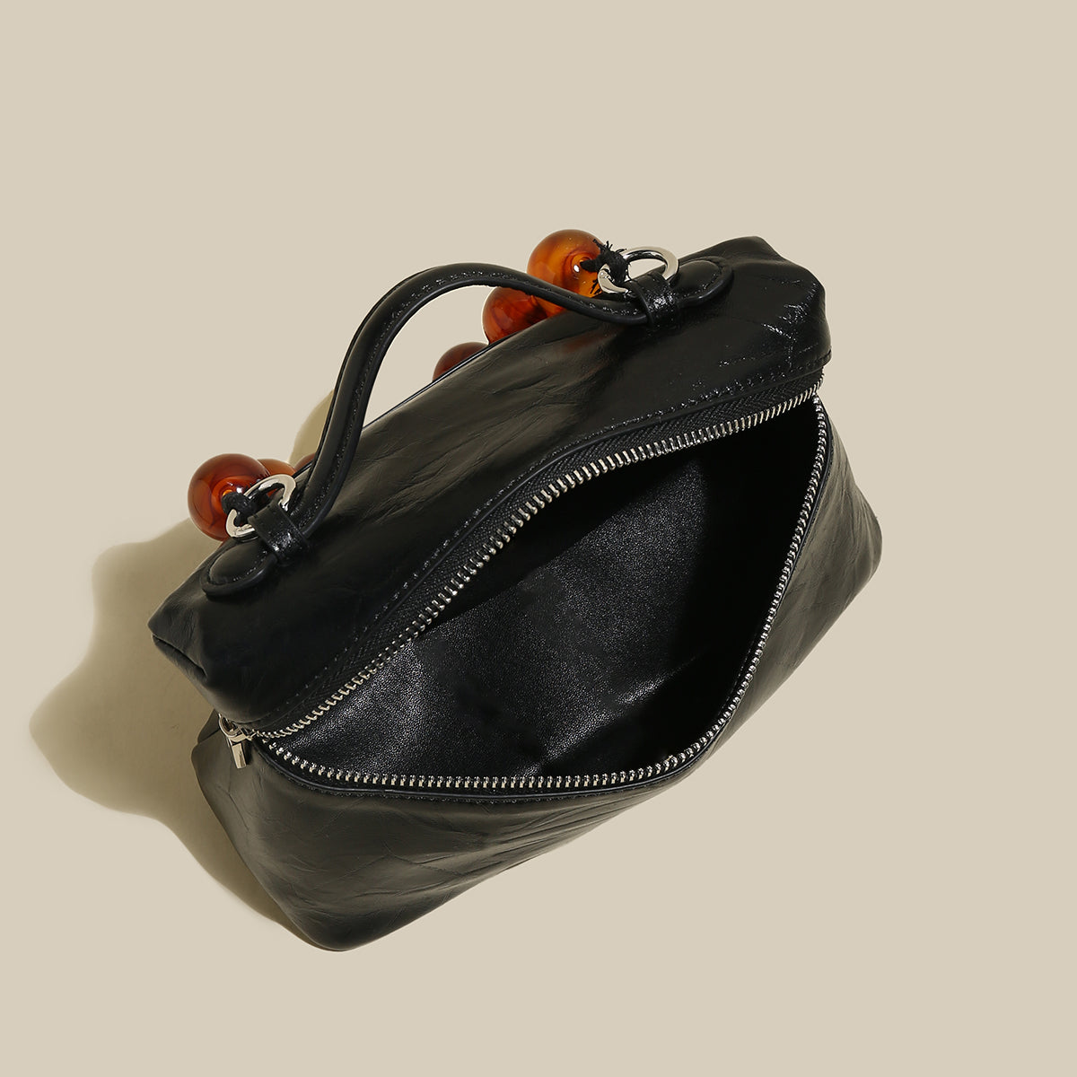 vintage vanity shoulder bag black 5