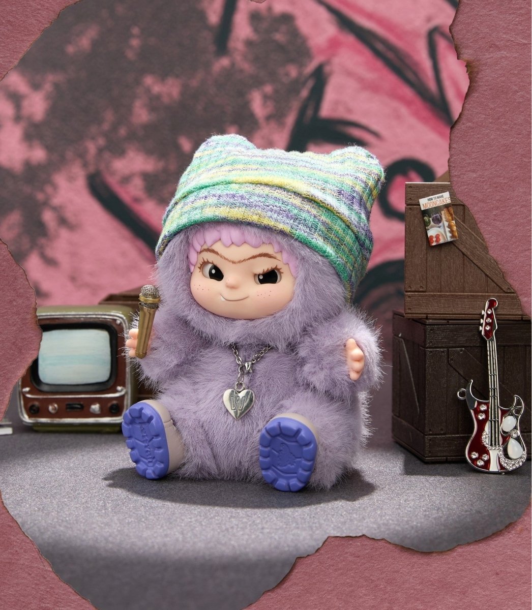 WAKUKU Fuzzy Trendy Fun Party Series – Sing Rock - 0cm