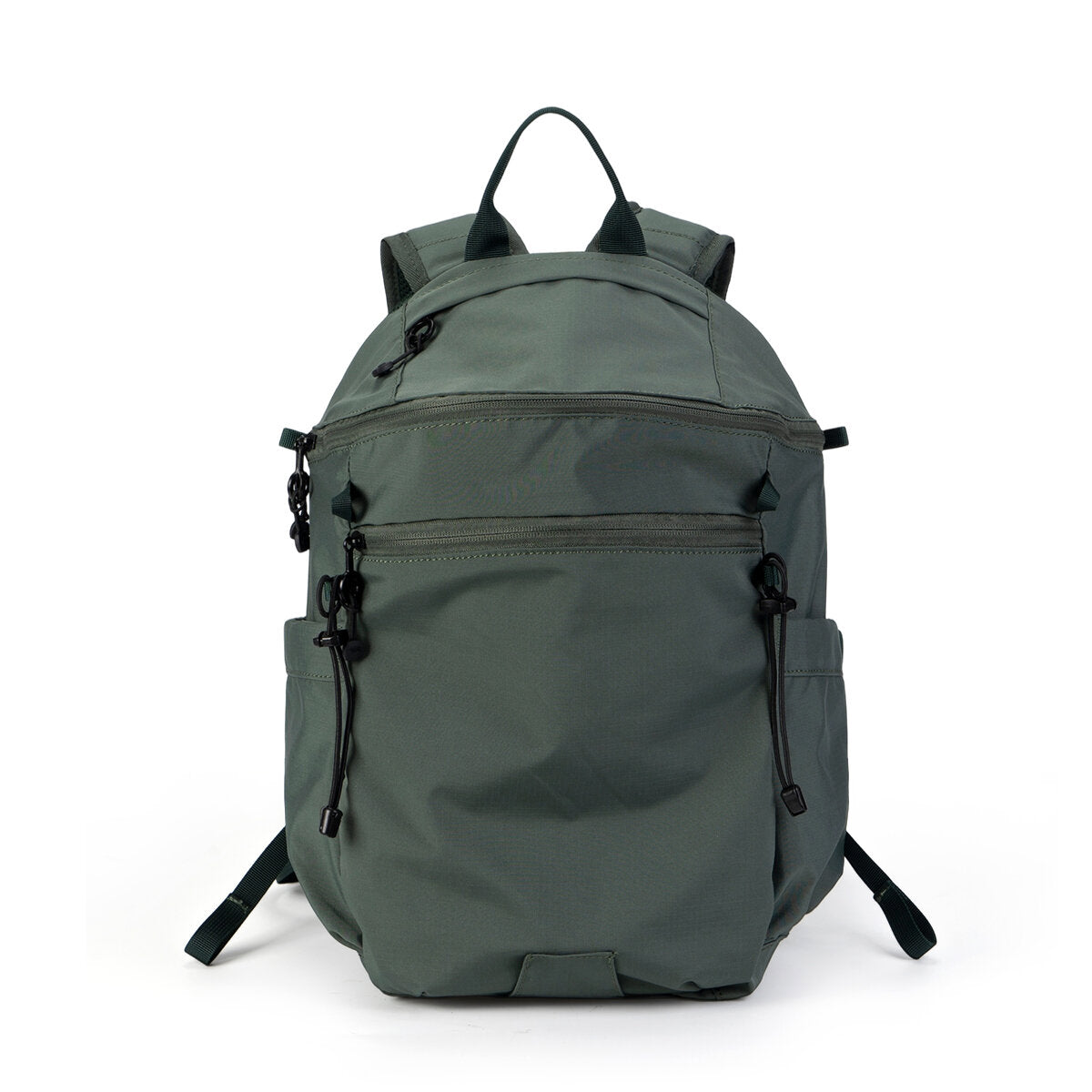 Water-Resistant Oxford Nylon Laptop Backpack – Lightweight Multi-Pocket Commuter Daypack with Mesh Straps