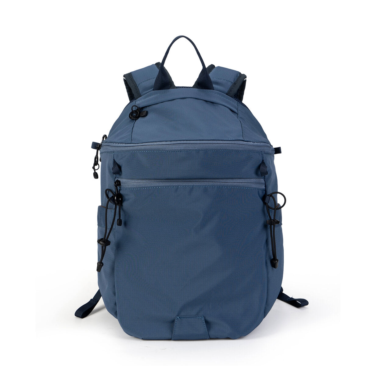Water-Resistant Oxford Nylon Laptop Backpack – Lightweight Multi-Pocket Commuter Daypack with Mesh Straps