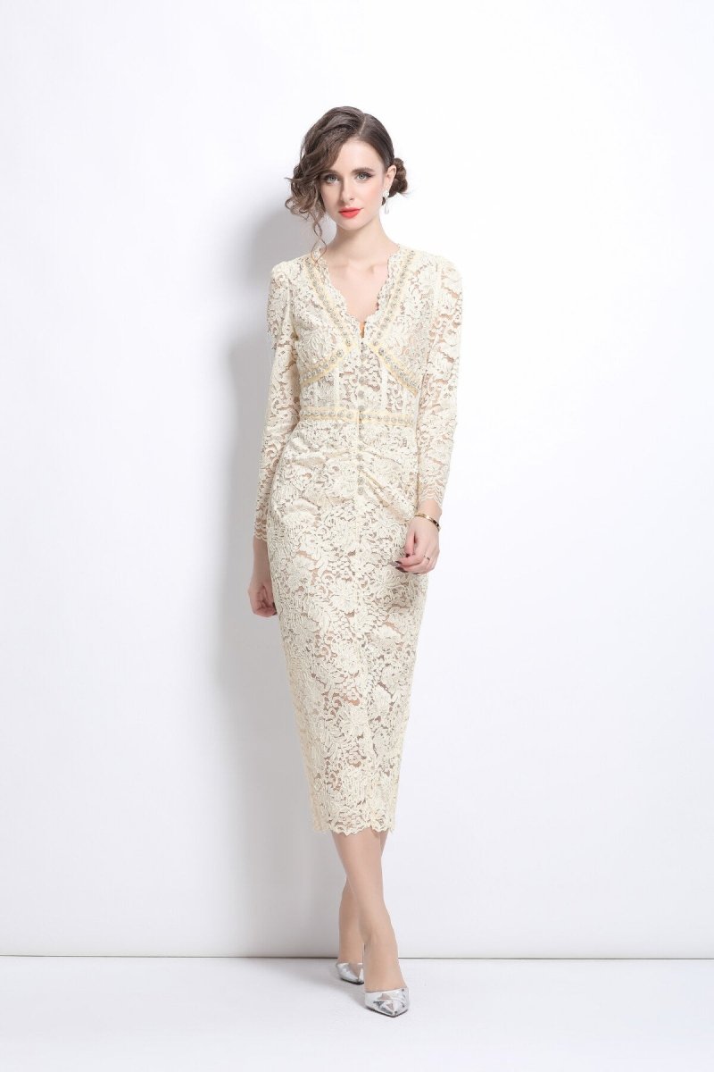 white cutout lace dress with inner slip all ivory 1.JPG