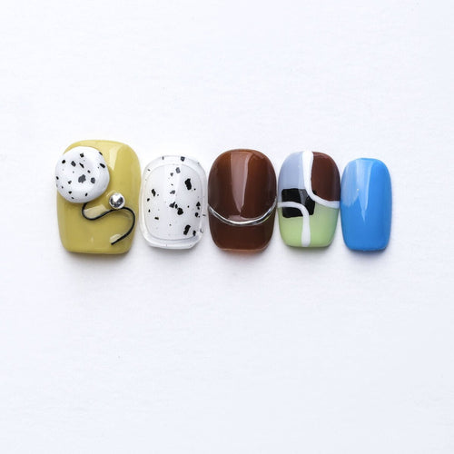 White Tea Joy Press-On Nails