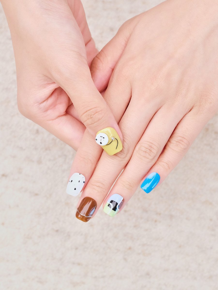 White Tea Joy Press-On Nails
