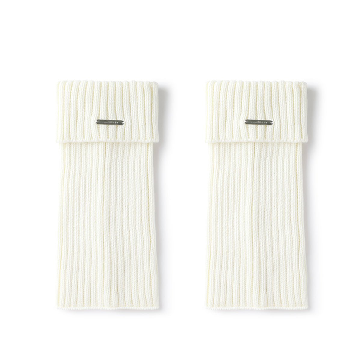Women's 30cm Cuffed Ribbed Leg Warmers – Autumn & Winter 2 - Pair Set