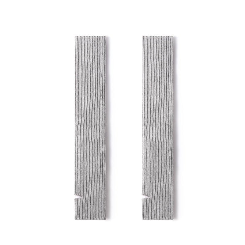 Women's 50cm Ribbed Knee - High Leg Warmers – Autumn & Winter 2 - Pair Set