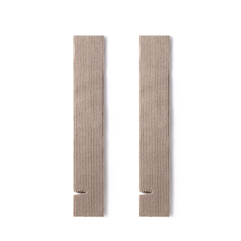 Women's 50cm Ribbed Knee - High Leg Warmers – Autumn & Winter 2 - Pair Set