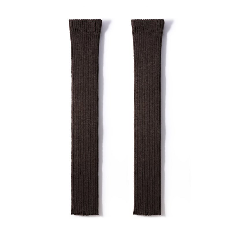 Women's 67cm Ribbed Long Sock Covers – Autumn & Winter 2 - Pair Set