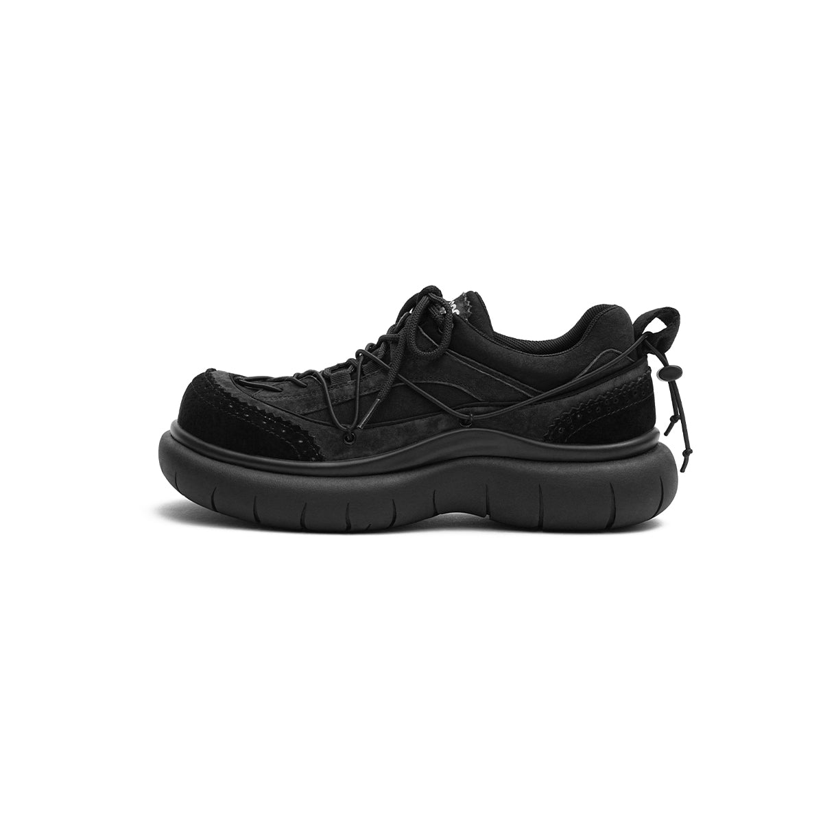 Women's Brogue - Detail Chunky Platform Sneakers – Cage Lace Winter Shoes