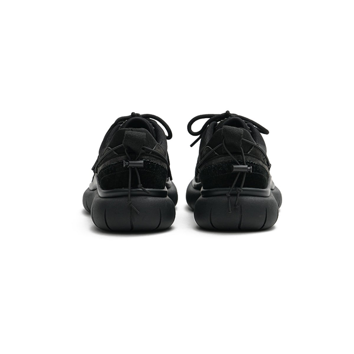 Women's Brogue - Detail Chunky Platform Sneakers – Cage Lace Winter Shoes