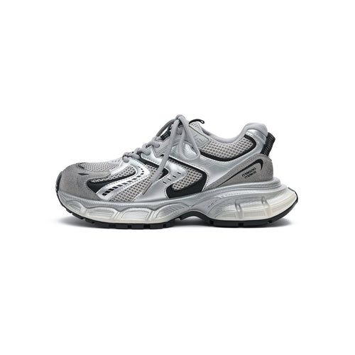 Women's Casually Comfortable Running Shoes – Chunky Technical Mesh Trainers