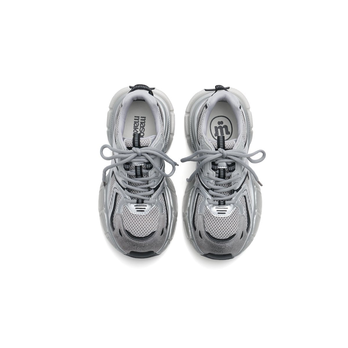 Women's Casually Comfortable Running Shoes – Chunky Technical Mesh Trainers