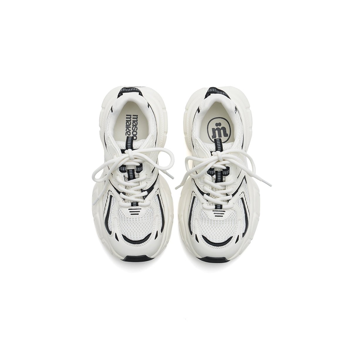 Women's Casually Comfortable Running Shoes – Chunky Technical Mesh Trainers