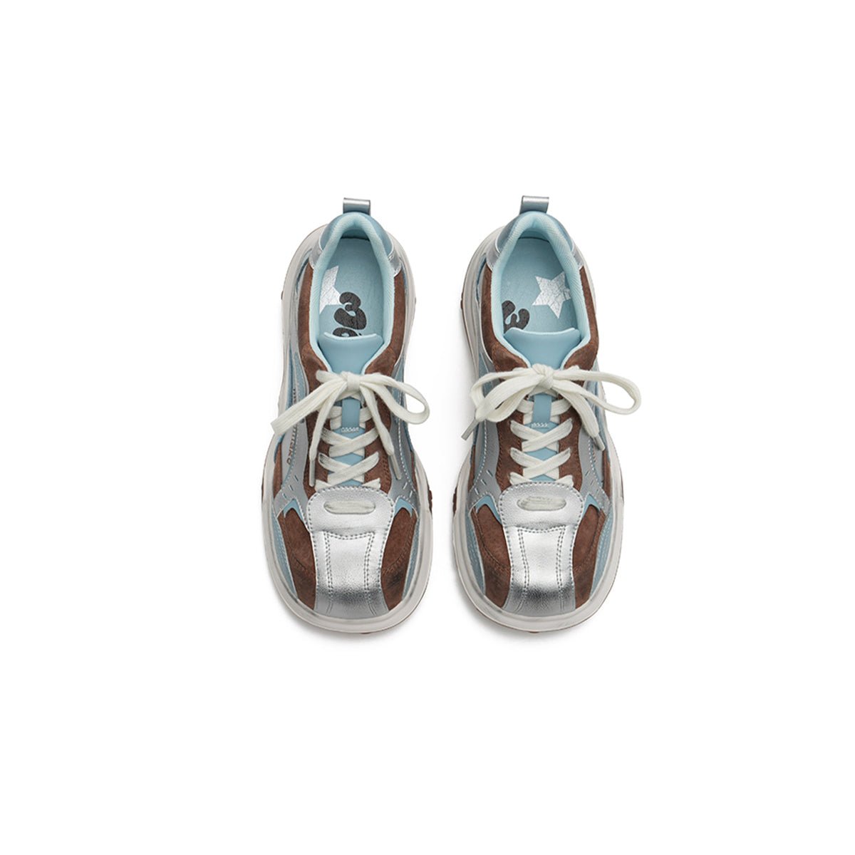 Women's Chunky Dad Sneakers – Paw Print Platform Sport Shoes