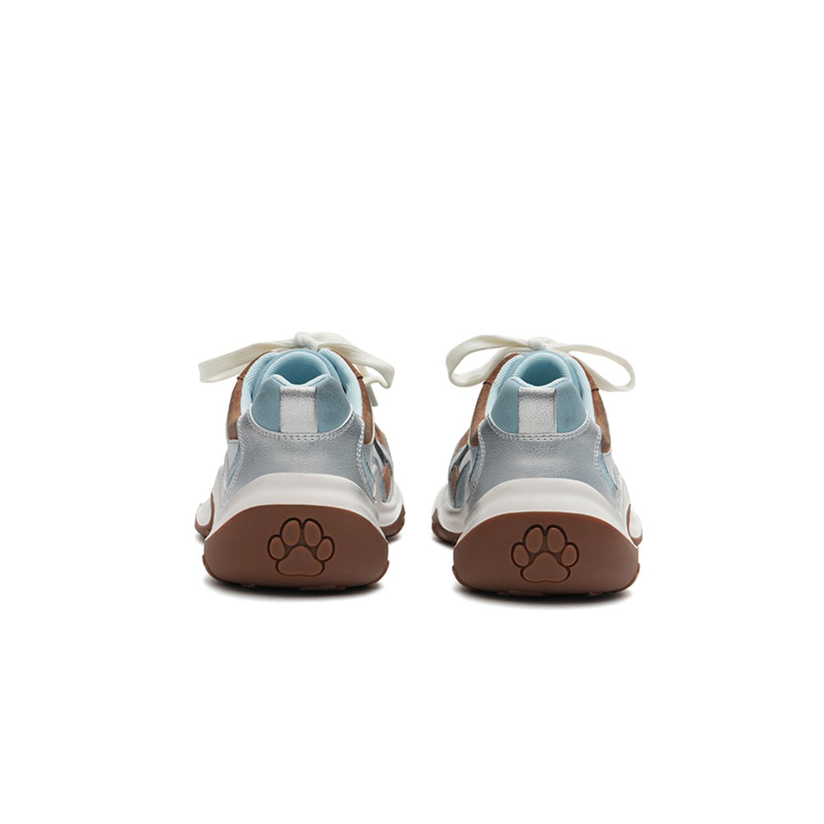 Women's Chunky Dad Sneakers – Paw Print Platform Sport Shoes