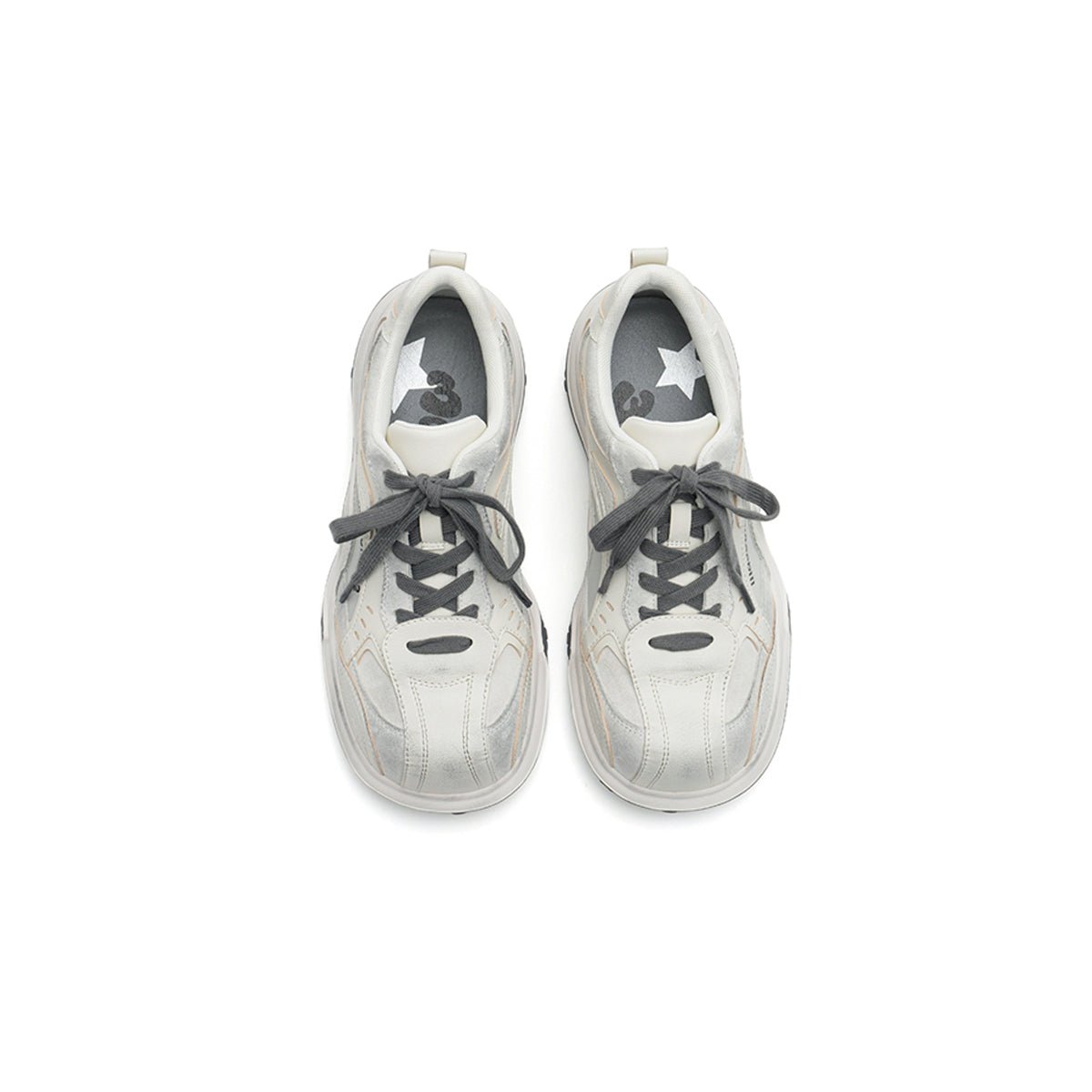 Women's Chunky Dad Sneakers – Paw Print Platform Sport Shoes