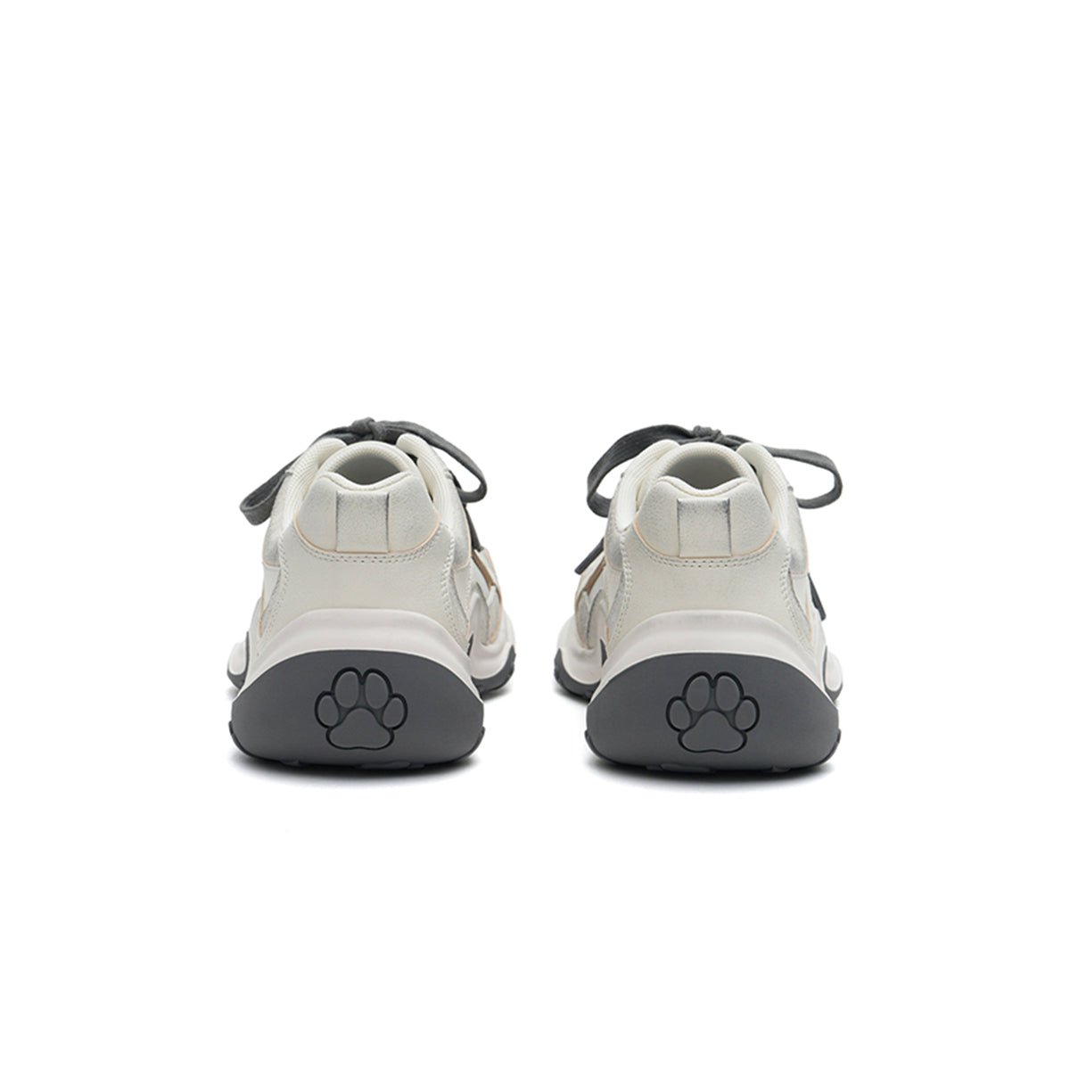 Women's Chunky Dad Sneakers – Paw Print Platform Sport Shoes