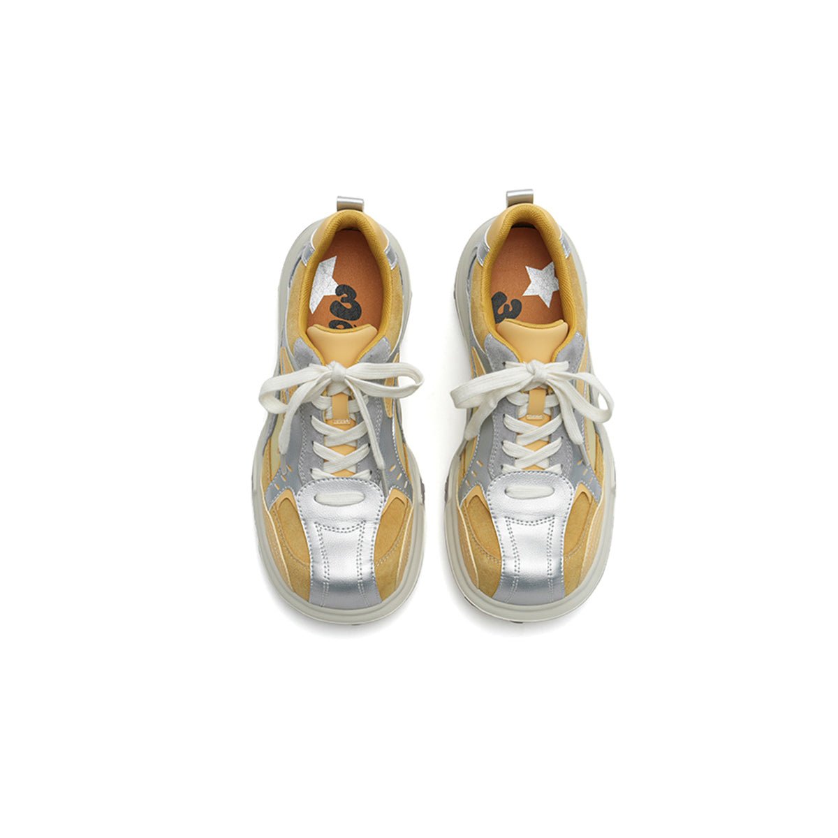 Women's Chunky Dad Sneakers – Paw Print Platform Sport Shoes