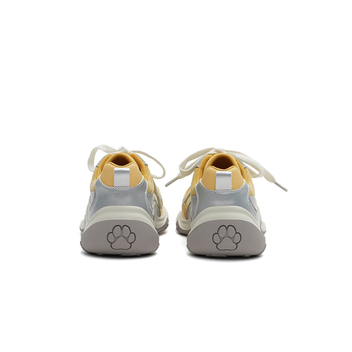 Women's Chunky Dad Sneakers – Paw Print Platform Sport Shoes