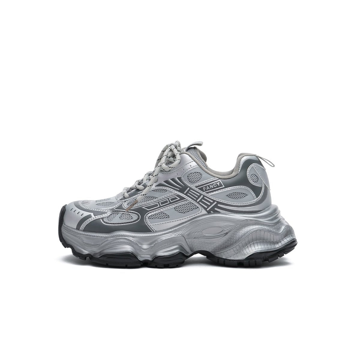 Women's Chunky Dad Sneakers – Sculptural Platform Trainers