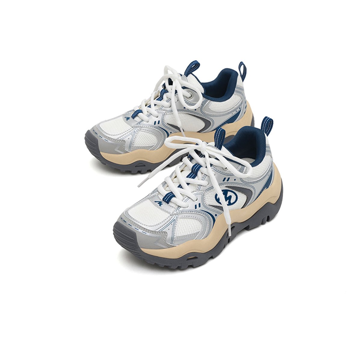 Women's Chunky Mesh Platform Athletic Sneakers