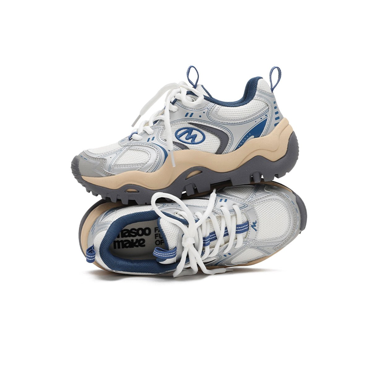 Women's Chunky Mesh Platform Athletic Sneakers