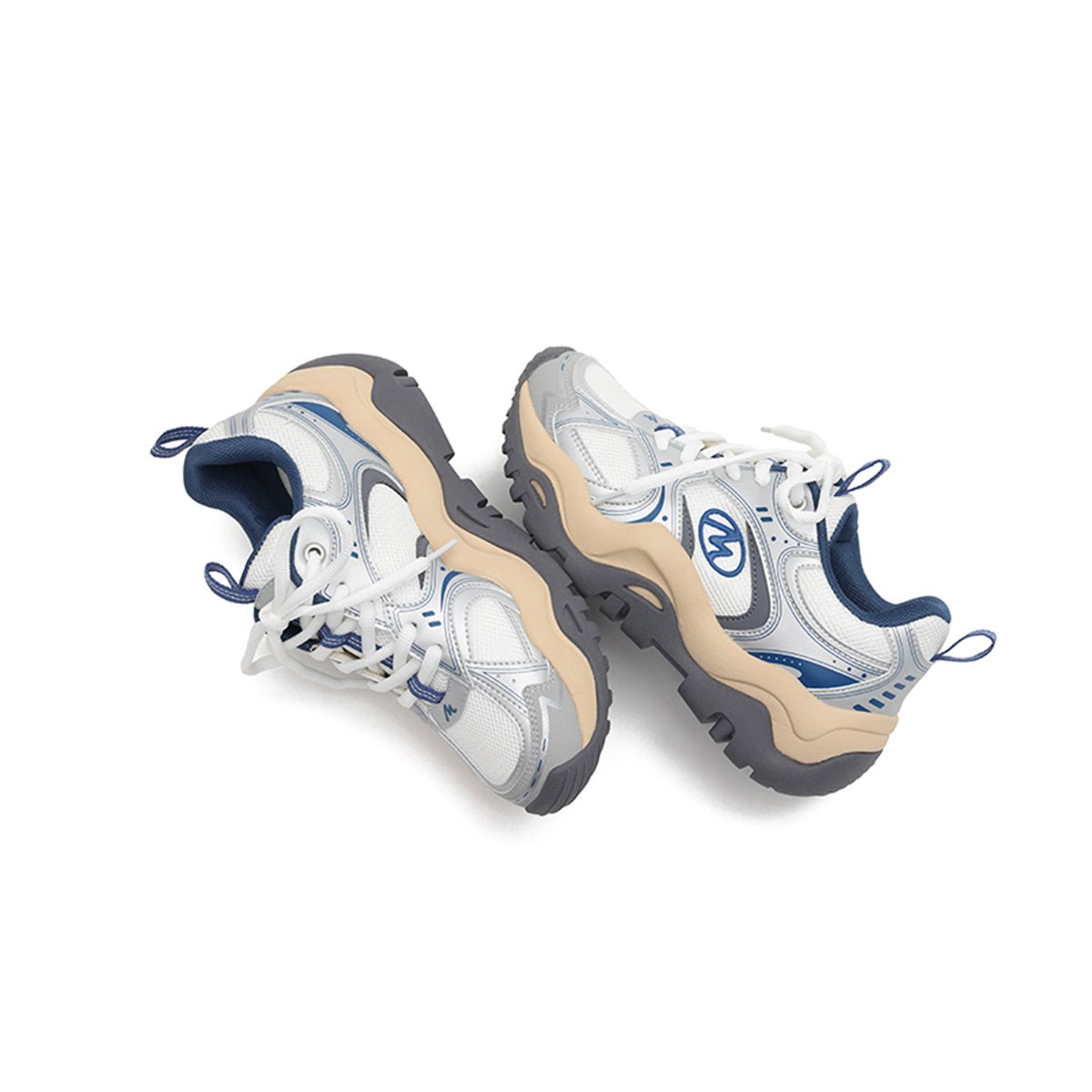 Women's Chunky Mesh Platform Athletic Sneakers