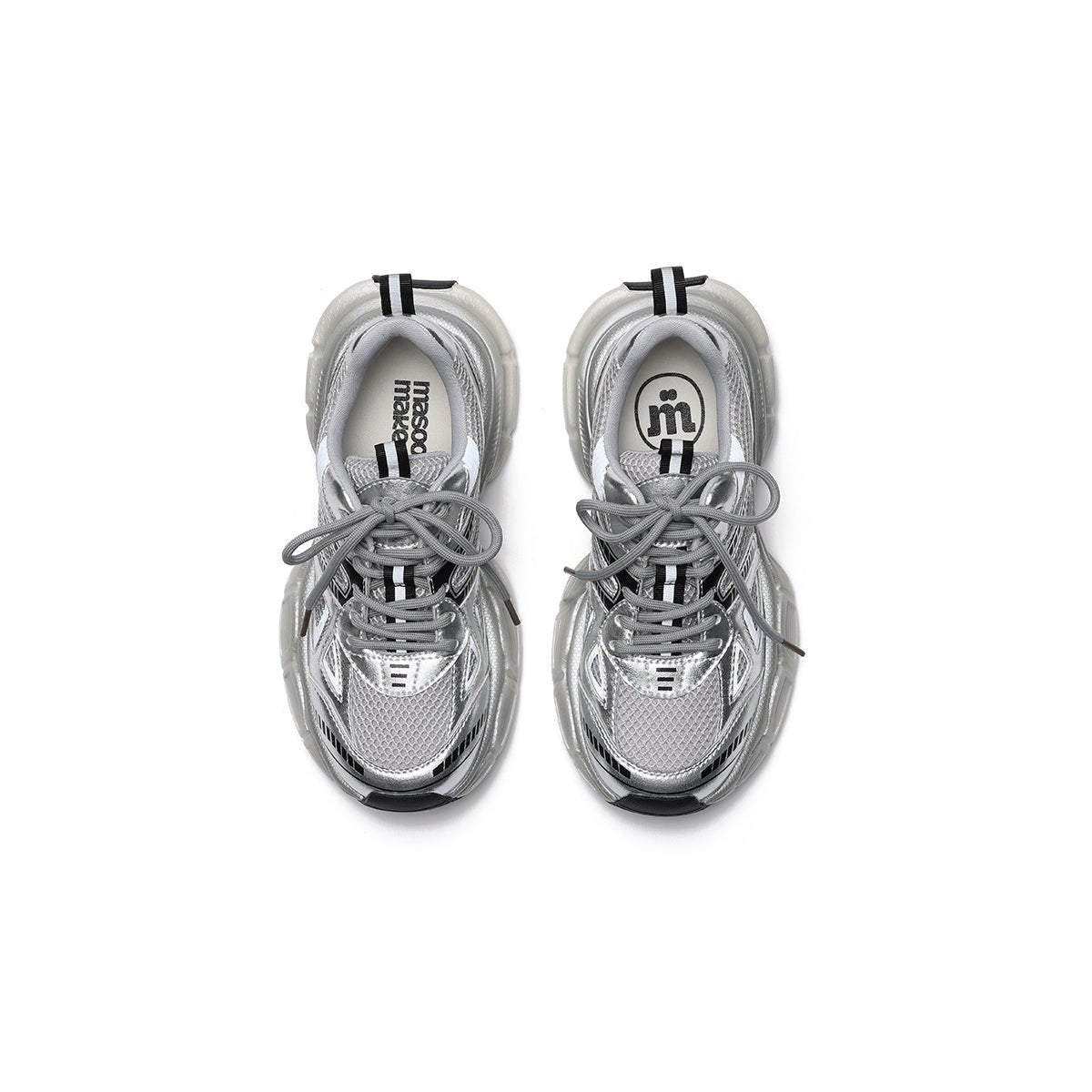 Women's Chunky Streetstyle Platform Sneakers – Technical Mesh