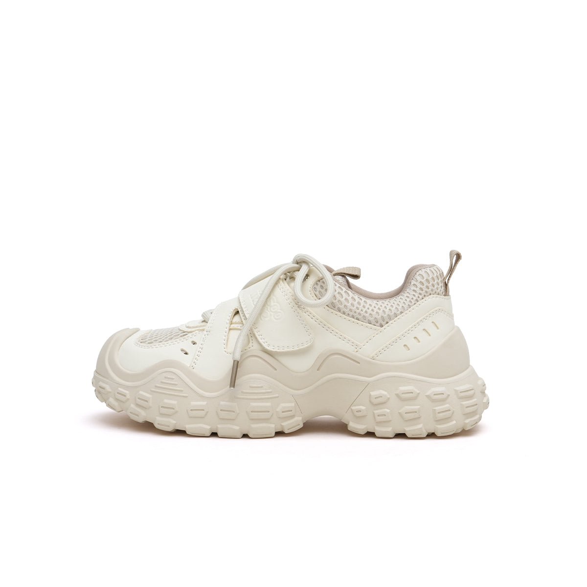 Women's Chunky Wavy Sneakers – Technical Mesh Platform Trainers