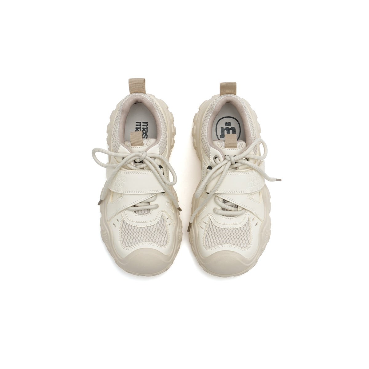 Women's Chunky Wavy Sneakers – Technical Mesh Platform Trainers