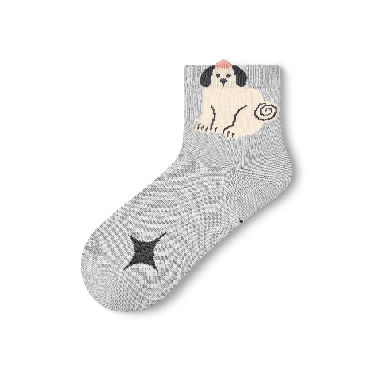 Women's Kawaii Character Short Ankle Socks - 5 Pair Summer Set
