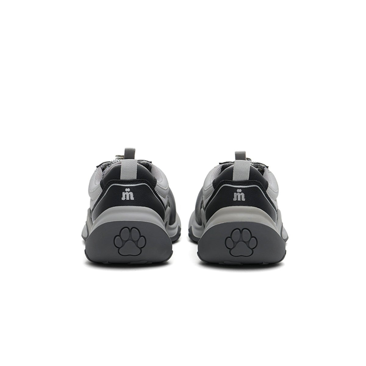 Women's Kawaii Chunky Dad Sneakers – Paw Print Platform Shoes