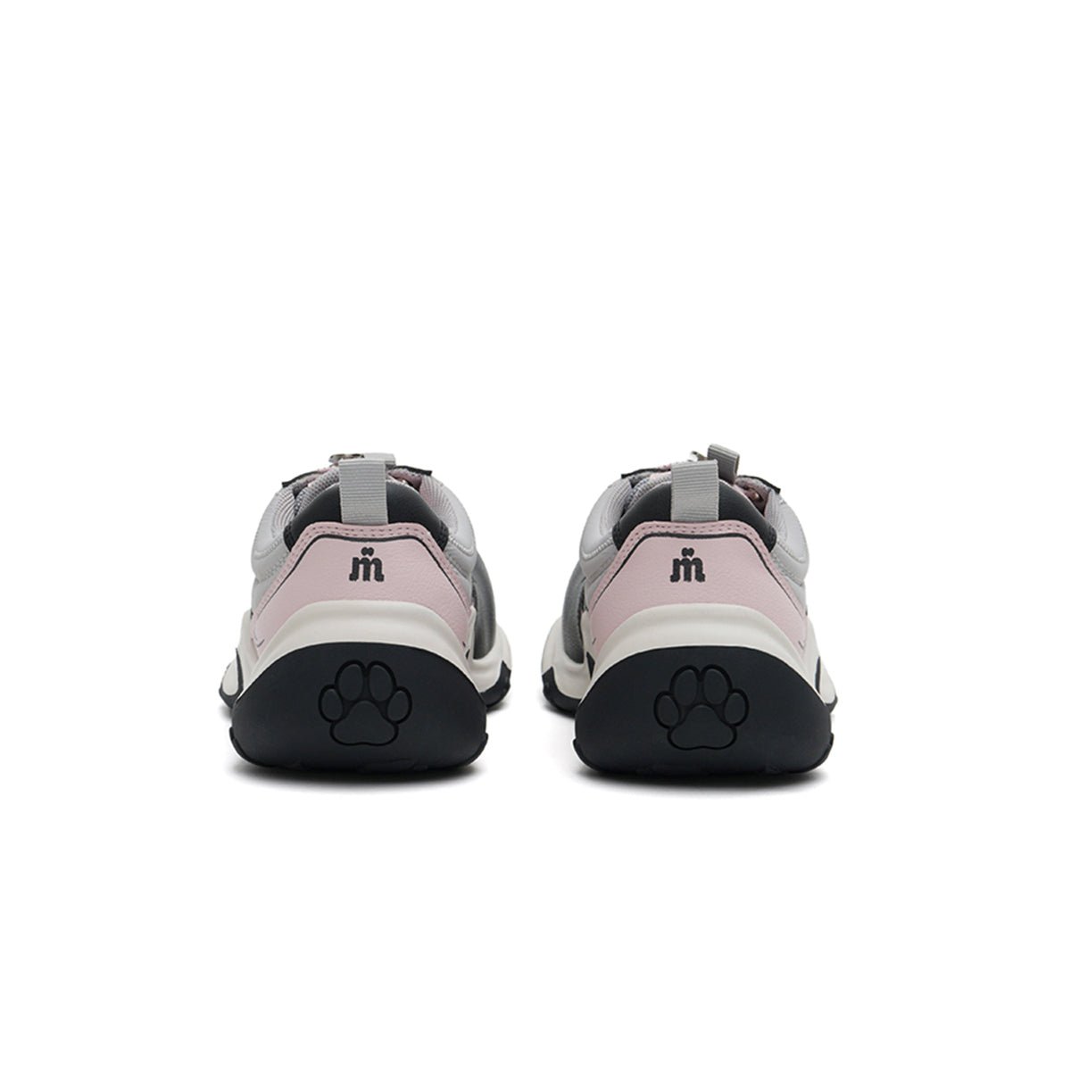 Women's Kawaii Chunky Dad Sneakers – Paw Print Platform Shoes