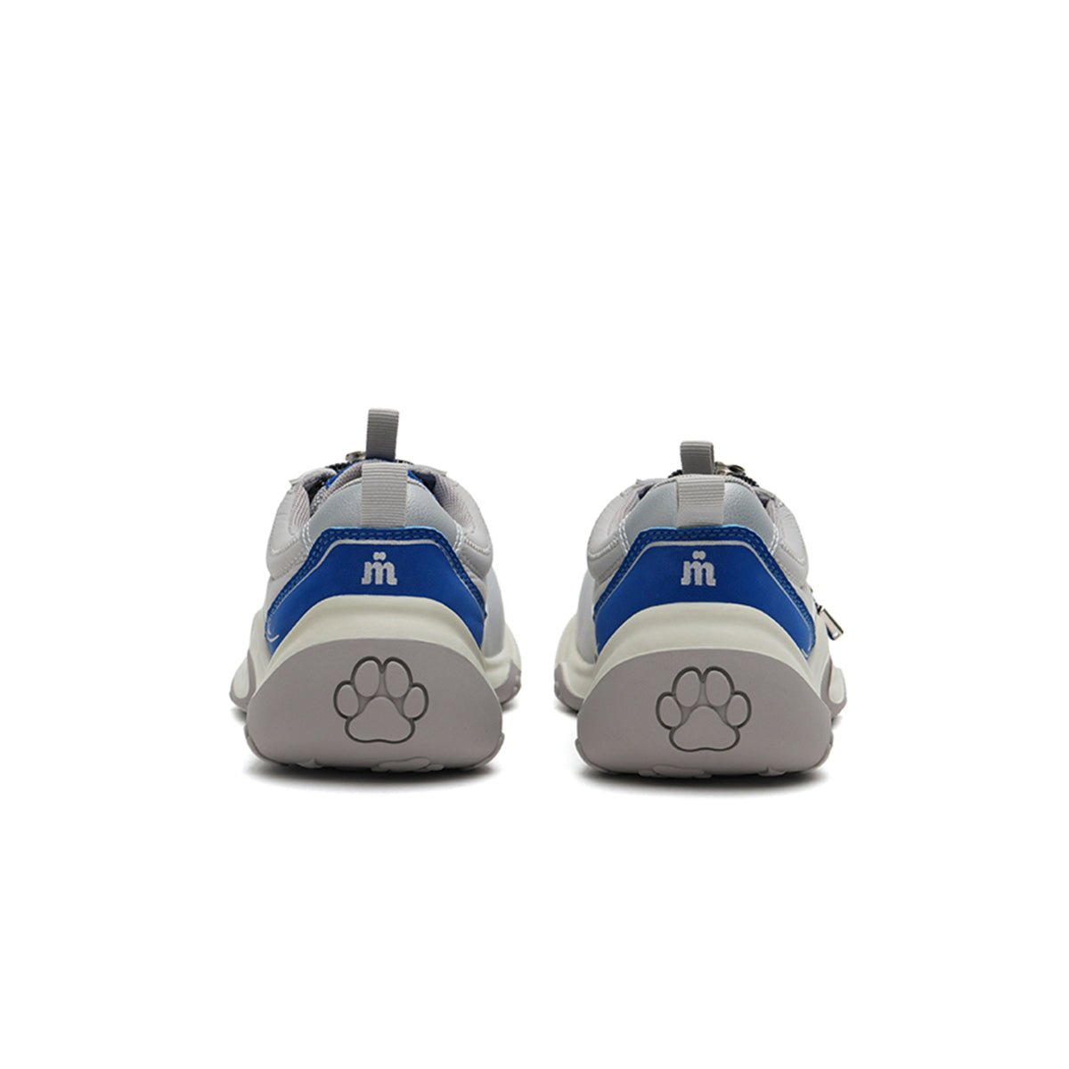 Women's Kawaii Chunky Dad Sneakers – Paw Print Platform Shoes